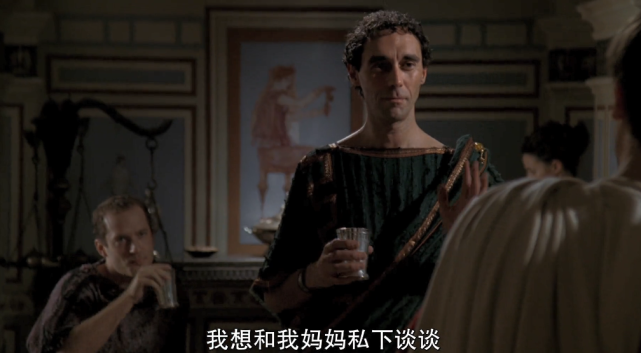 塞维利亚的儿子布鲁图斯原本跟随庞培走了,算是凯撒的对头