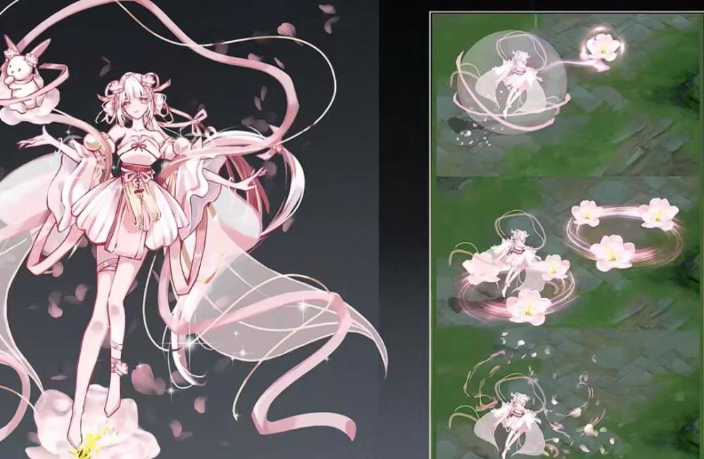 王者荣耀嫦娥源梦设计稿原来除了拒霜思还有这么多优秀作品