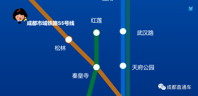 独家成都市域铁路s5号线主线支线站点规划