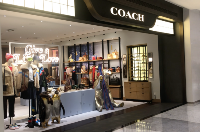 图/coach北京skp门店 贝壳财经记者摄