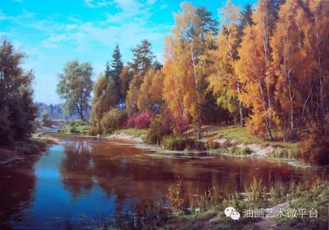 俄罗斯风景油画
