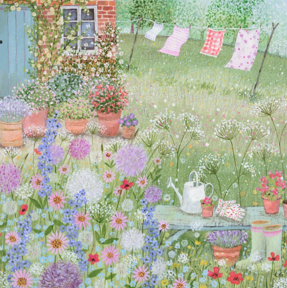 清新宁静又美好的田园生活绘画画师lucygrossmith
