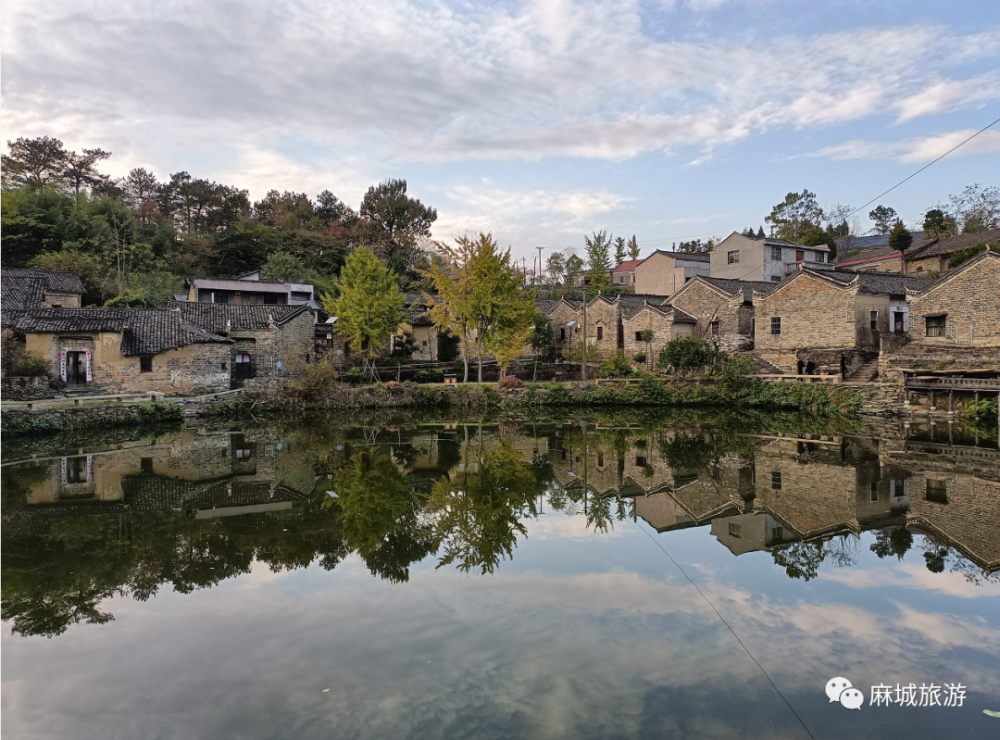 中国传统古村落麻城市龟山镇东垸村