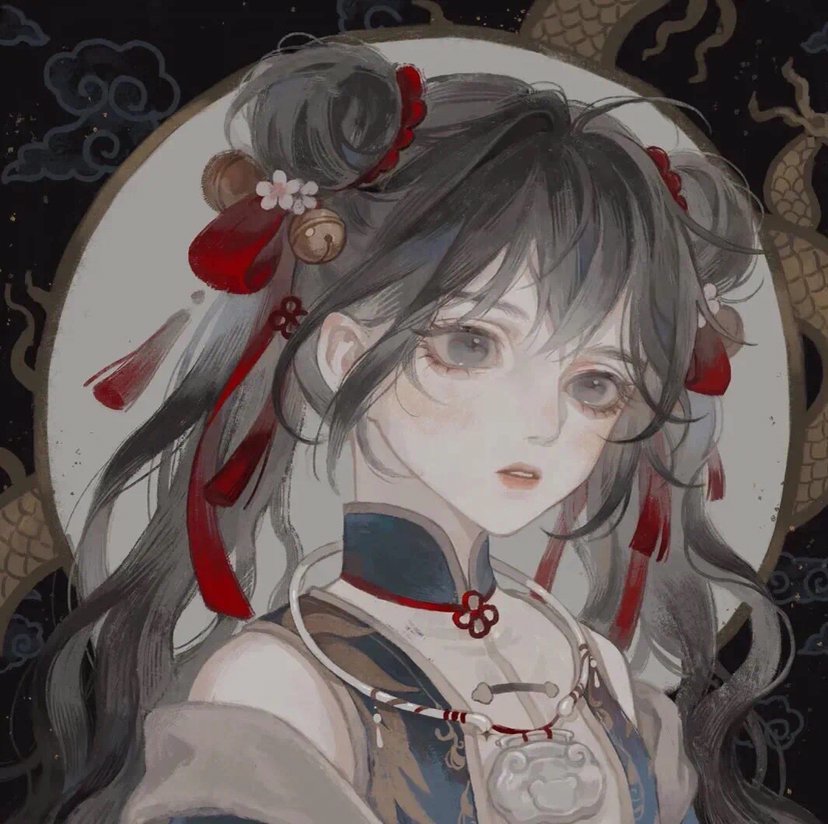遗落凡间的绝美古风女头