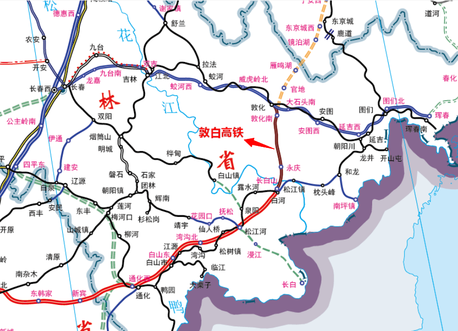 东北5条铁路的最新情况2条开通在即黑龙江环线高铁要来啦