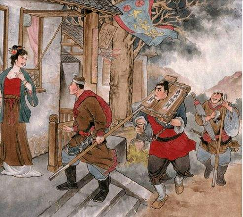武松:你们卖人肉馒头,有这事吗?孙二娘:我做事,合理得很!