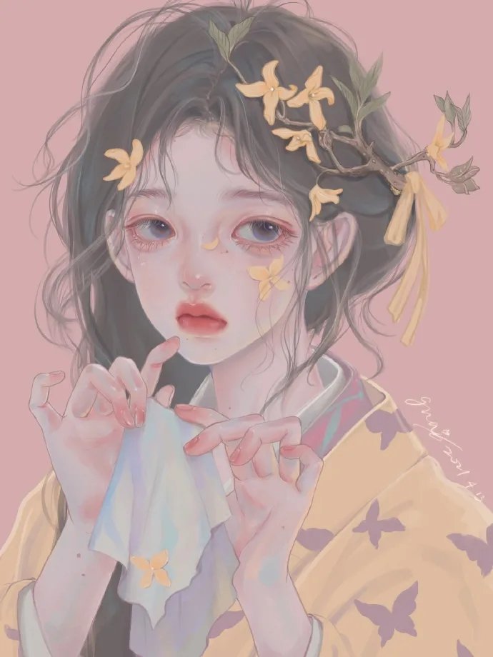 古风女头|风卷云舒,陪你说说话