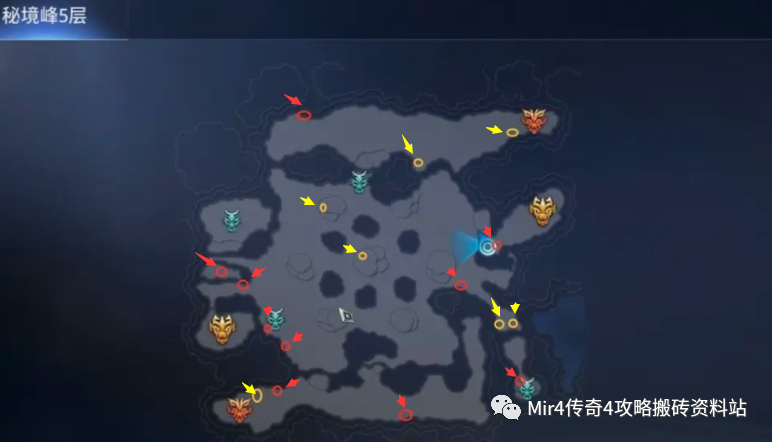 mir4【传奇4】秘境峰金矿位置/红矿位置/宝箱位置攻略