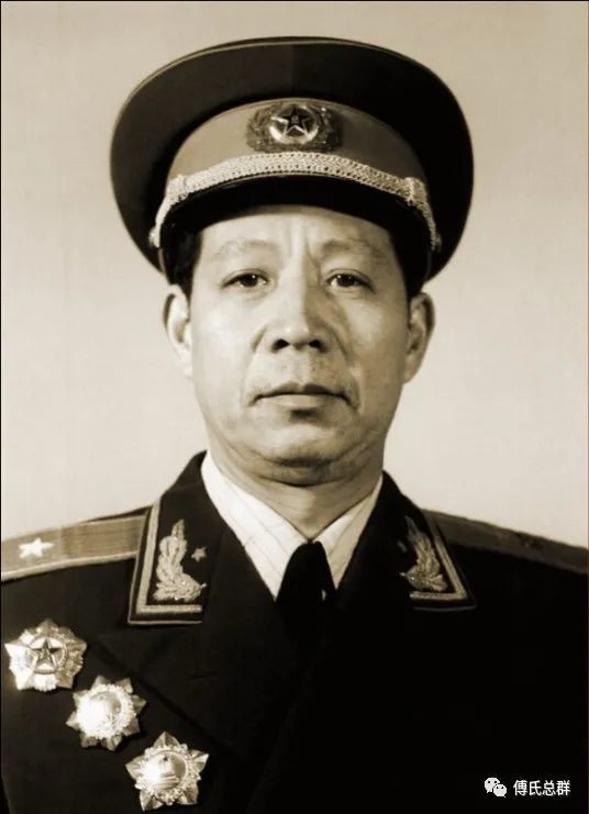 九名傅氏开国将军名录19551965年被授衔上将中将少将