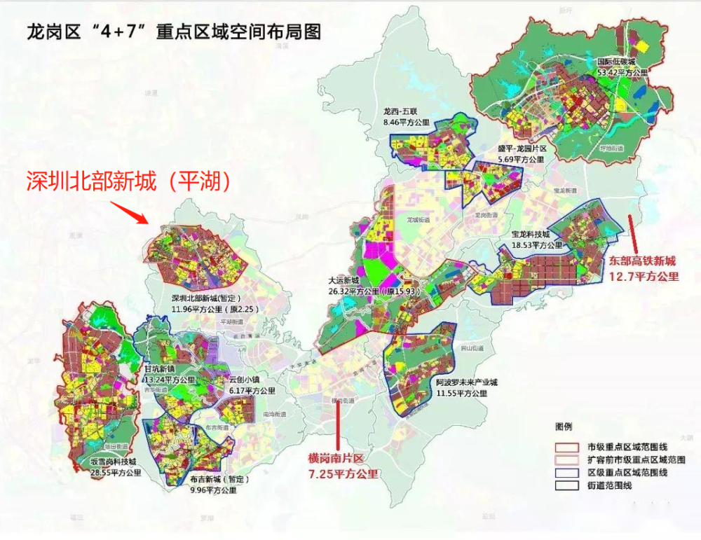 深圳市龙岗平湖新南社区时【代中国】旧圩南片区回迁房