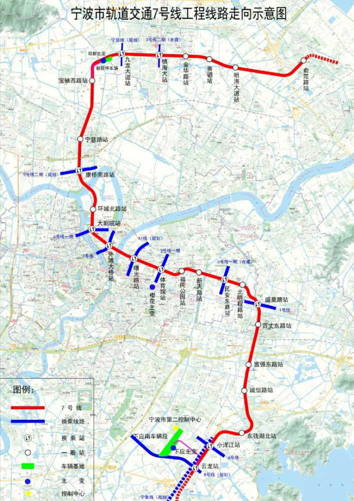 宁波地铁彻底把九龙湖抛弃了7号线这个规划引发热议