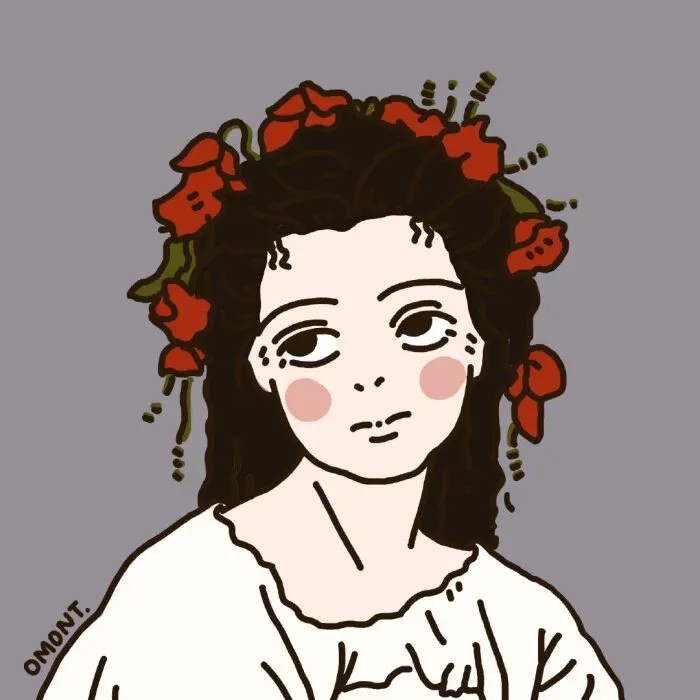 ins油画风头像