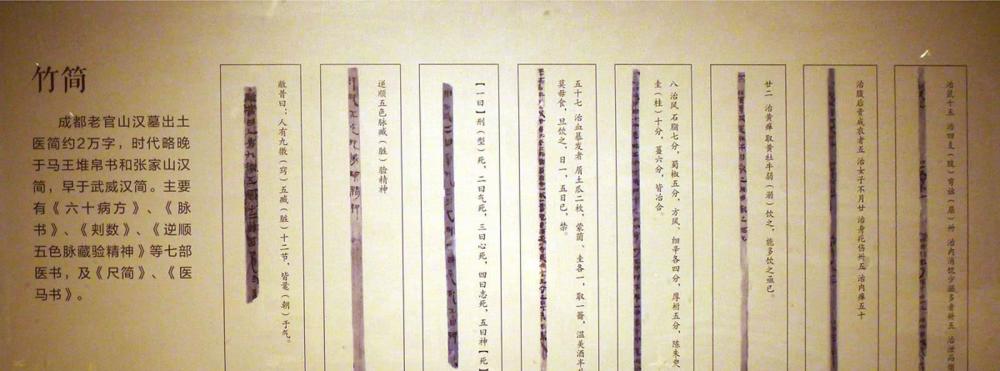 成都汉墓出土920支竹简医学价值远超马王堆医书中医界沸腾了