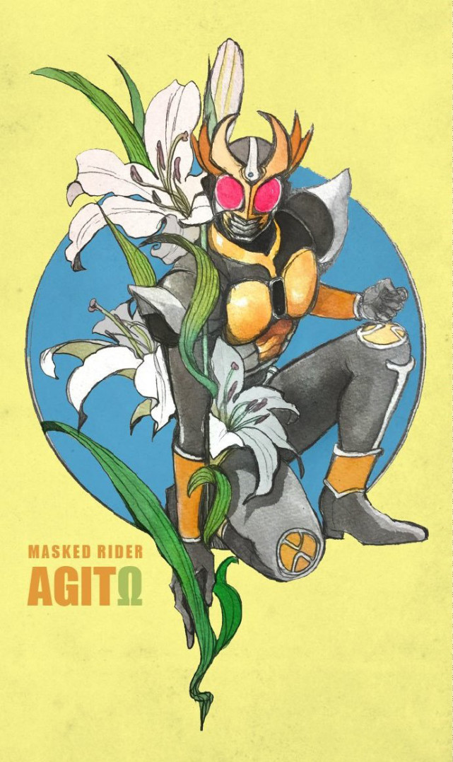 模玩控:假面骑士百花骑士系列插画第二弹,大家喜欢哪张?676767