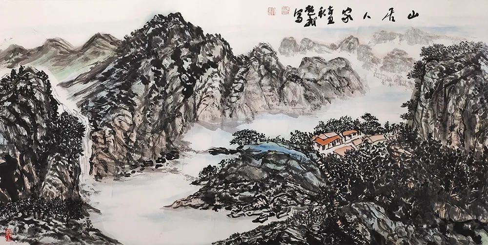 【作品鉴赏】赵文斌,男,1957年生,别署墨醉堂,清水堂,现居北京.
