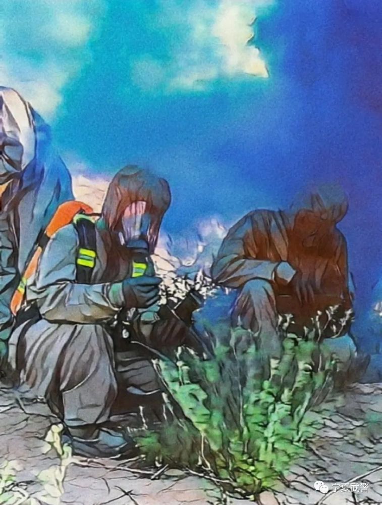 破毒魔,测核辐 他们就是防化兵 今天通过一组漫画 带你感受防化兵的