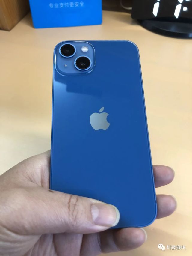 高清评测:iphone13 128g 99新 蓝色 编号:68937