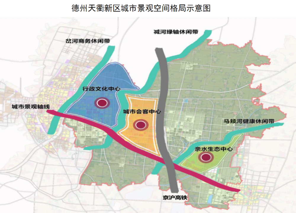 德州市动植物园,减河牡丹园等打造滨水公园体系,依托抬头寺镇,赵虎镇