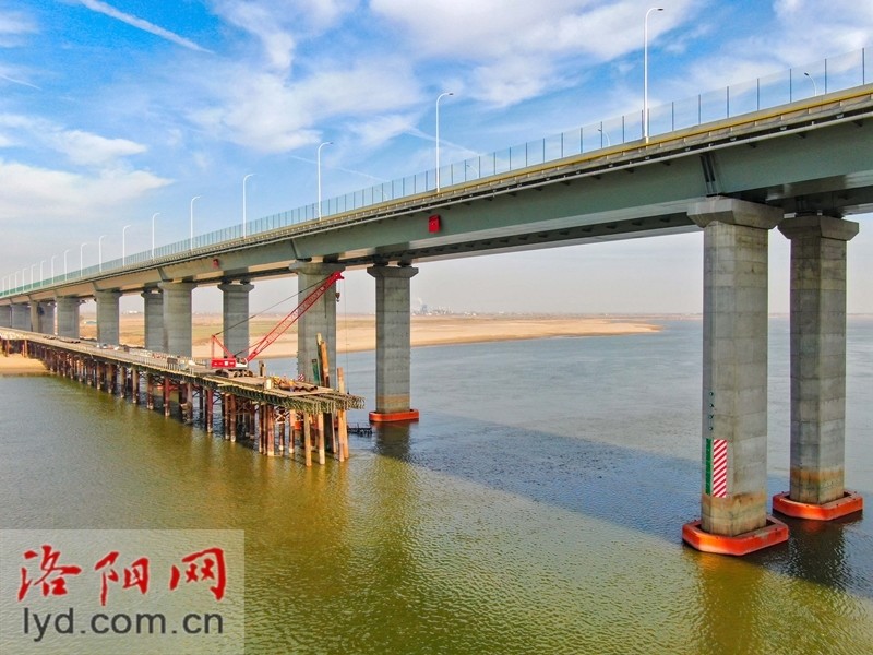 国道207孟州至偃师黄河大桥即将建成通车