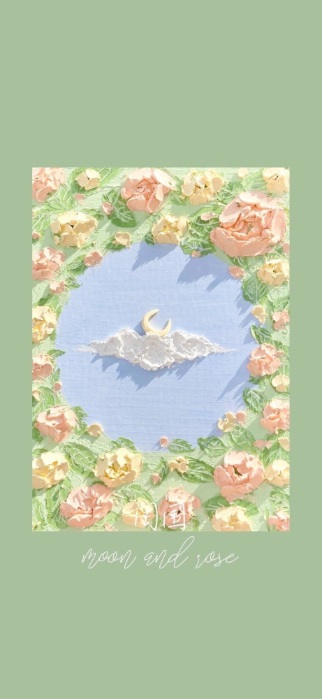 超nice的油画棒壁纸,好看到哭