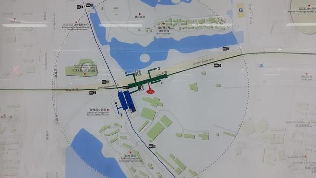 武汉地铁6号线二期码头潭公园特色站亮相