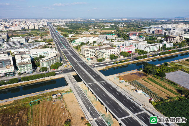 汕北大道(凤东路)澄海段今天开通