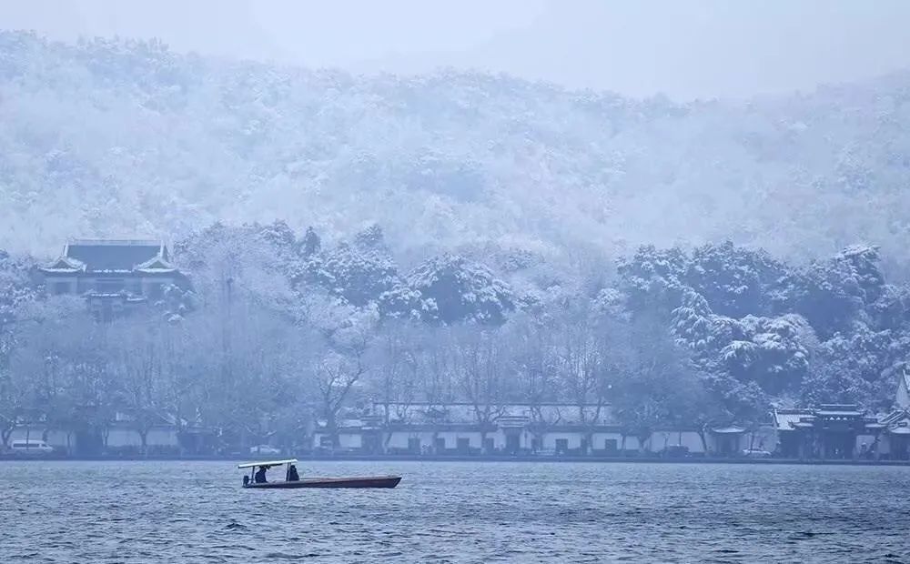 雨西湖不如雪西湖杭州西湖冬景美得窒息