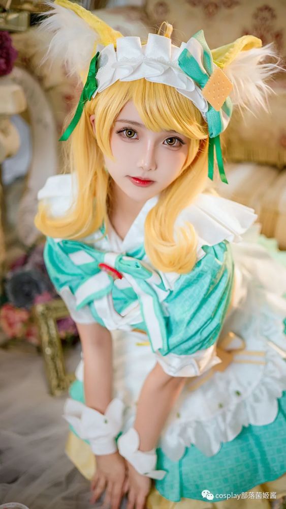 cos:王者荣耀女仆甜点妲己cos正片@阿璇学妹