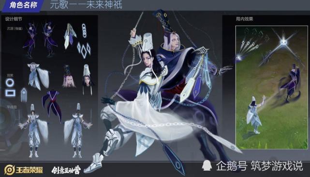 元歌源梦最帅的7款设计,看到最后一款,玩家:当初的黑白无常?