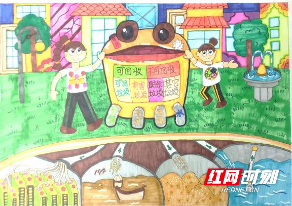 "双减"在湖南丨常德乾明路小学举办"畅想未来"主题
