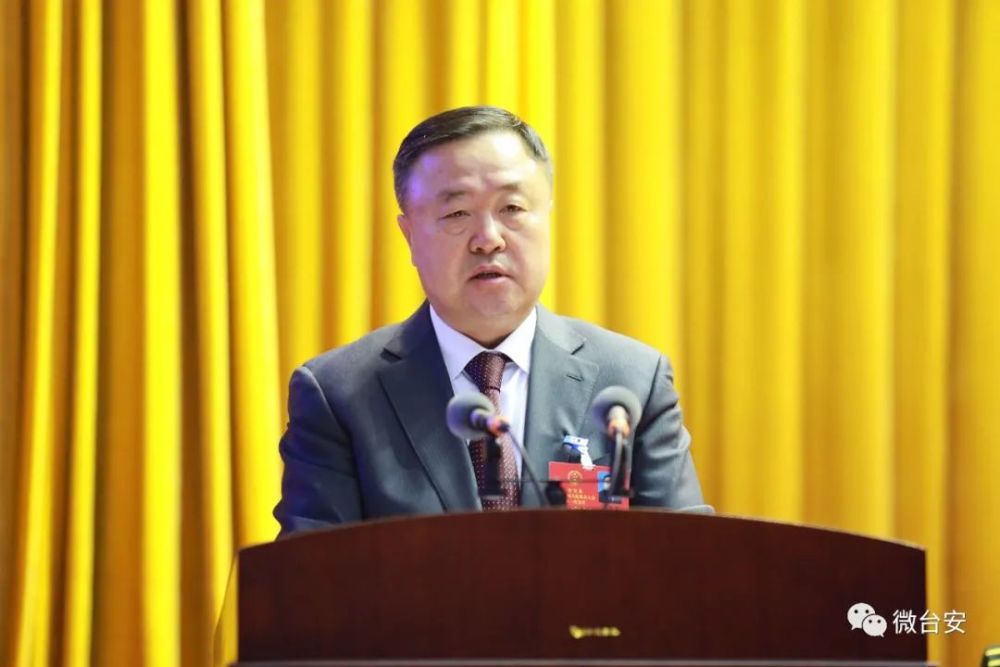 聚焦两会台安县第十九届人民代表大会第一次会议举行第二次全体会议