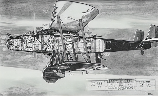 50"heyford"轰炸机,英国最后的双翼重型轰炸机