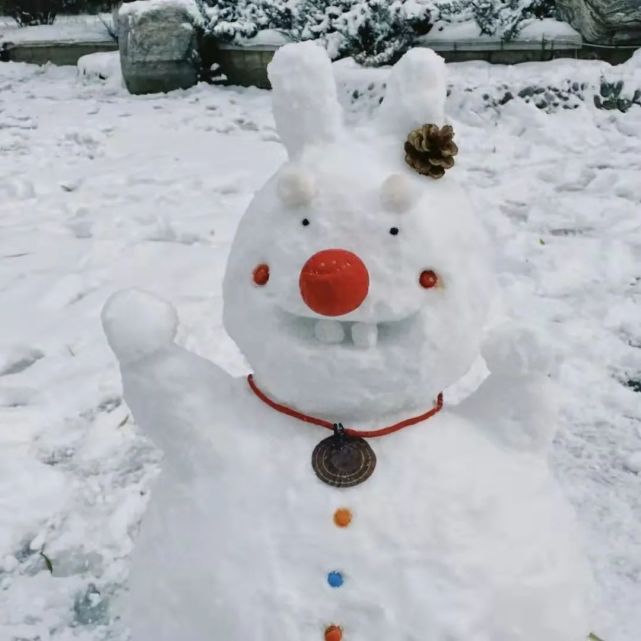 超级可爱的雪人头像
