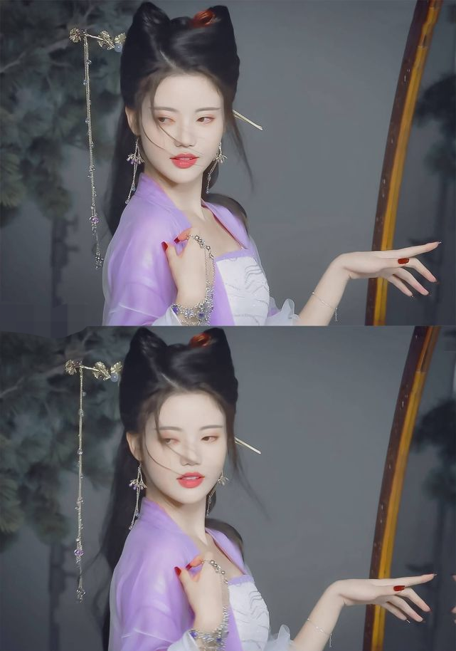《长月烬明》定妆照太好看了,没有人发现女配孙珍妮也很美吗?