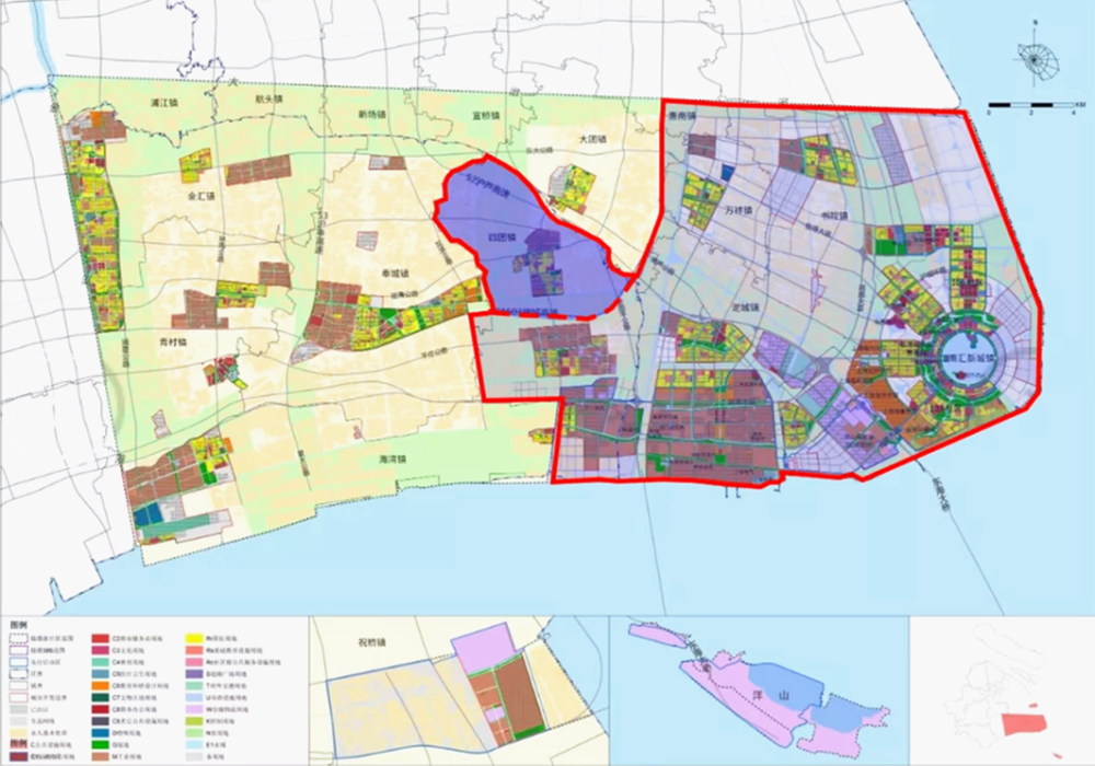 它是临港新片区管委会管辖区域,临港所有规划和政策都会在这里体现