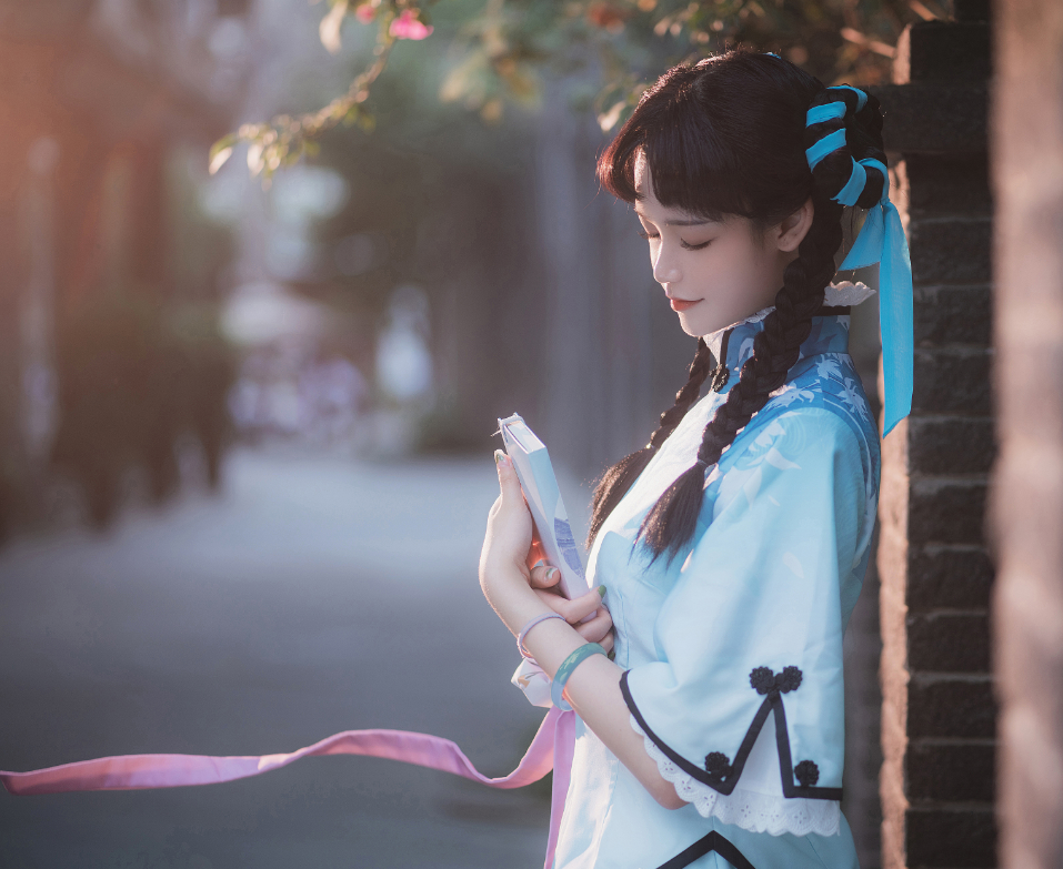 西施江南少女cos你知道西施的原名是什么吗