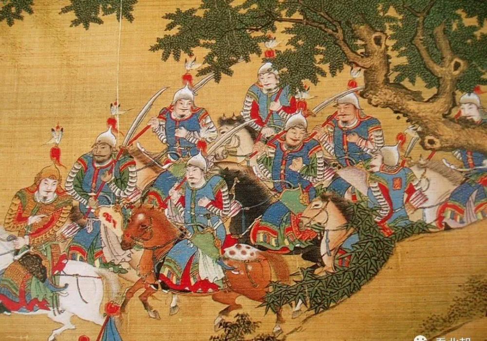 明代《出警入跸图》,图片来源网络.