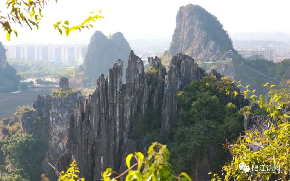 阳春市春湾石林景区奇秀险的影视基地