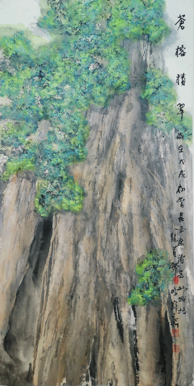 陕西西安:知名画家余涛老师作品欣赏