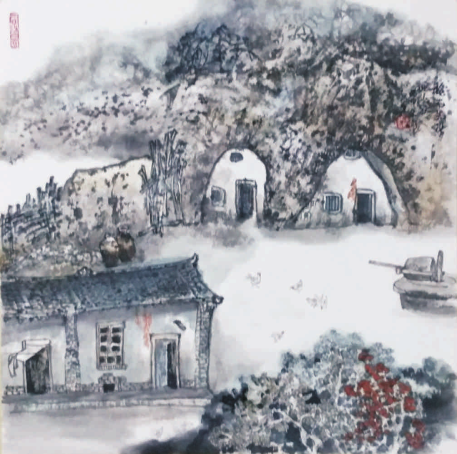 陕西西安:知名画家余涛老师作品欣赏_腾讯网