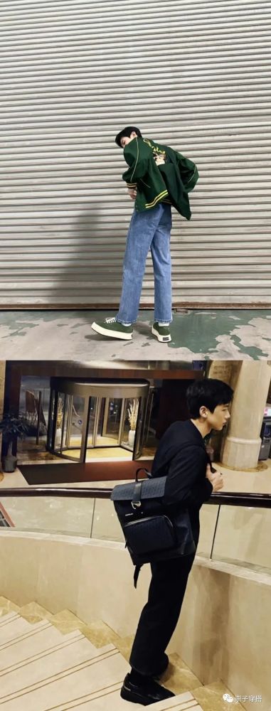 白敬亭秋冬模特穿搭休闲又不失潮流感
