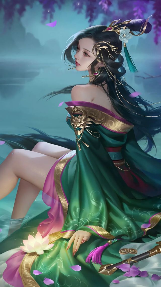 三国杀 徐氏 琪花瑶草 高清壁纸
