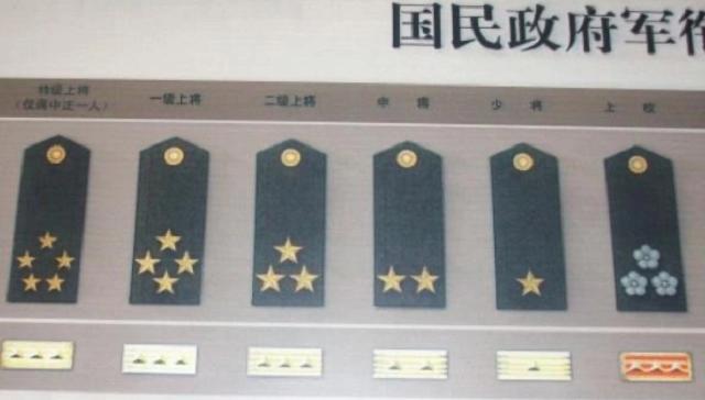 上个世纪国军有一枚质量的军衔军队一抓一大把