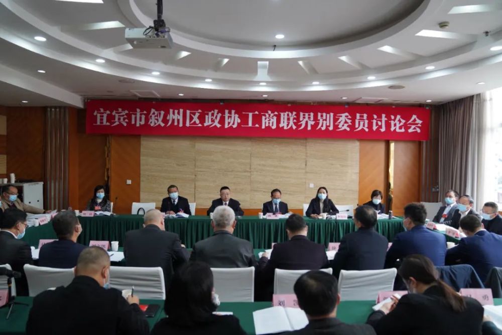 政协宜宾市叙州区二届一次会议举行分组讨论瞿进钟建华陈斌伍绍彬参加