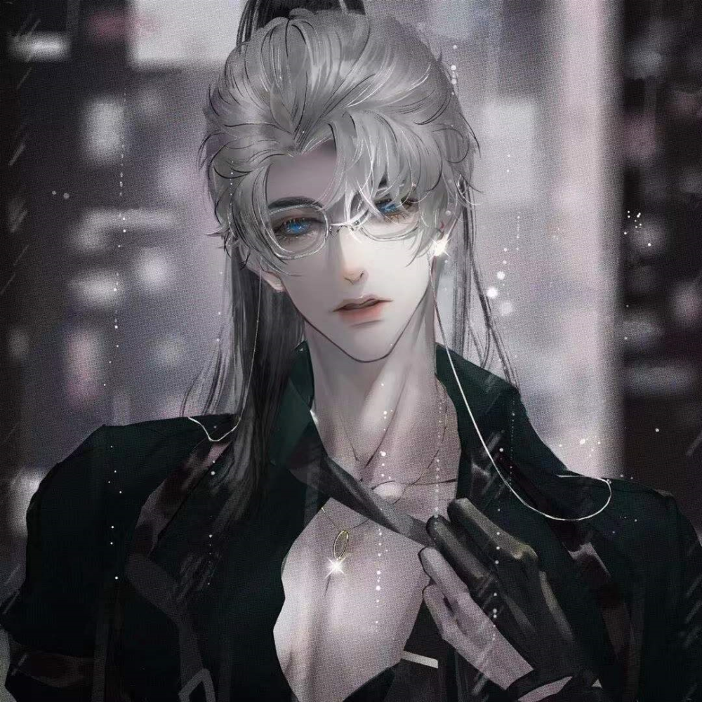 微信头像压迫感十足的动漫男生女生头像