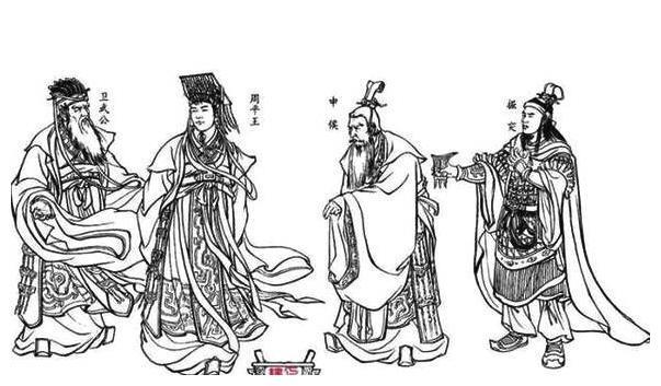 周携王虽为虢国所立,但是虢国的武力远不及秦,晋,郑,卫四国,故虢国不