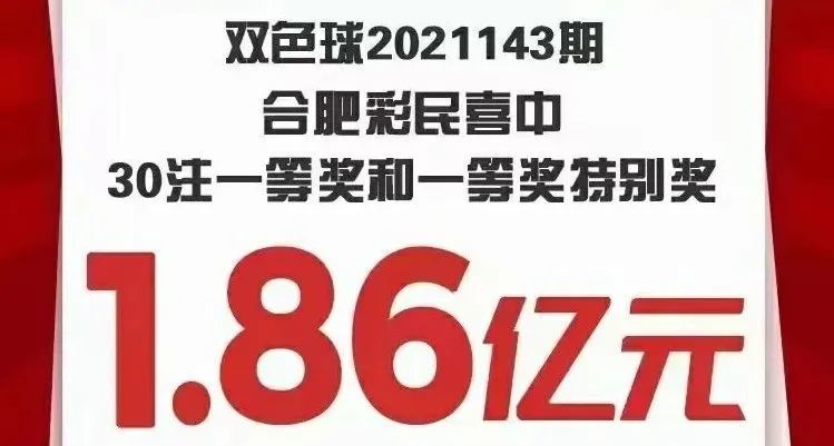 开奖双色球2021143期开奖信息