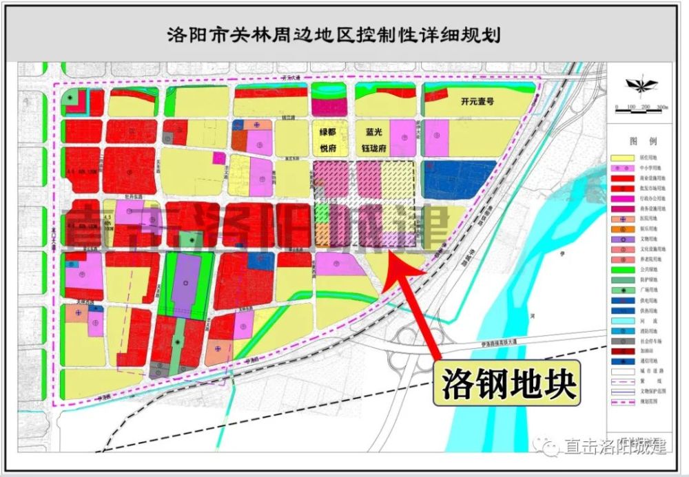 通知文件原图 02 搬迁后规划 关林,位于河南省洛阳市洛龙区关林镇,为