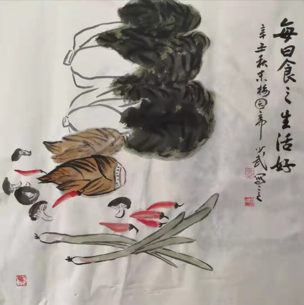 中国当代最具收藏价值的画家黄少武