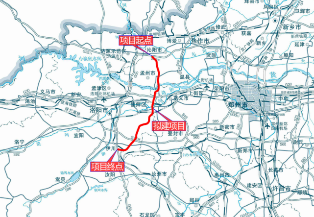 根据公示内容显示,沁阳至伊川高速公路(以下简称:沁伊高速)项目全长